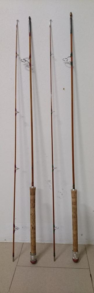 Canne à Pêche Pezon & Michel Luxor Luxe Suprème - Bambou Refendu 2,20 M - Pour Truite - Occasion