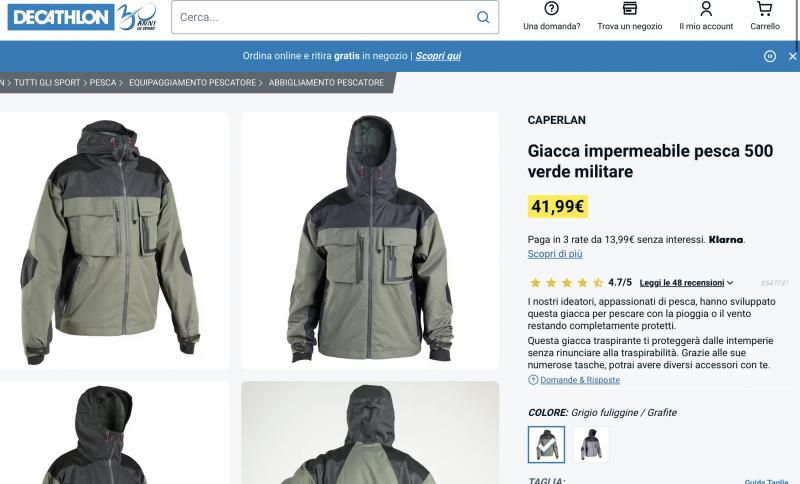 Giacca Caperlan