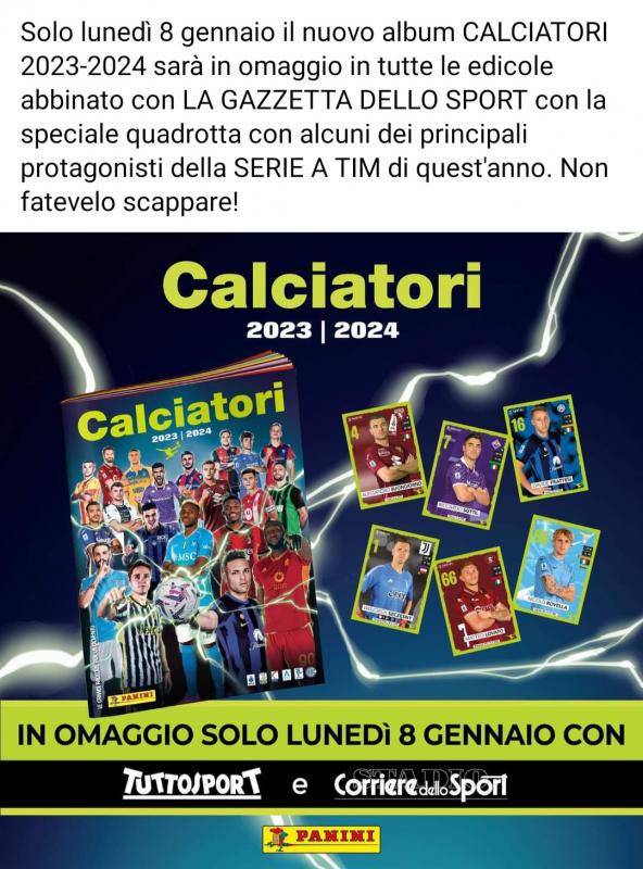 ALBUM figurine CALCIATORI PANINI 2025 nuovo RECENSIONE page 159