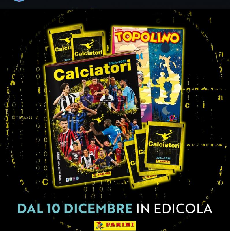 ALBUM figurine CALCIATORI PANINI 2025 nuovo RECENSIONE page 187