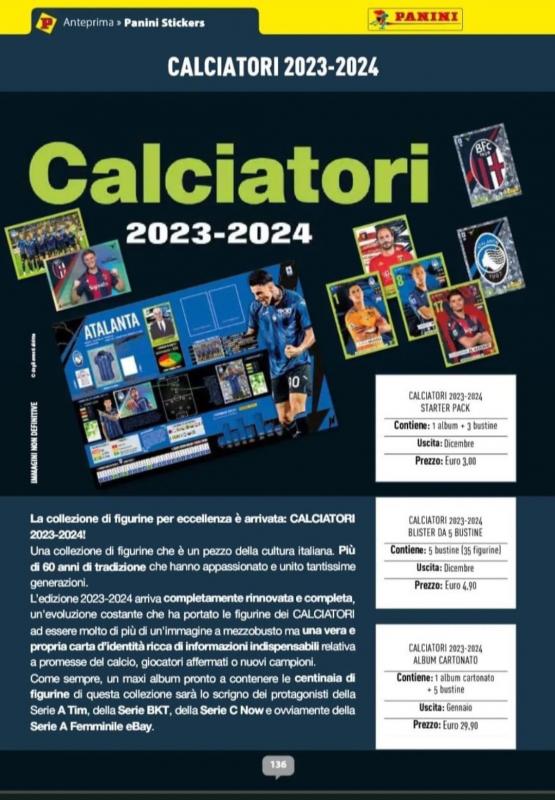 ALBUM figurine CALCIATORI PANINI 2025 nuovo RECENSIONE page 131