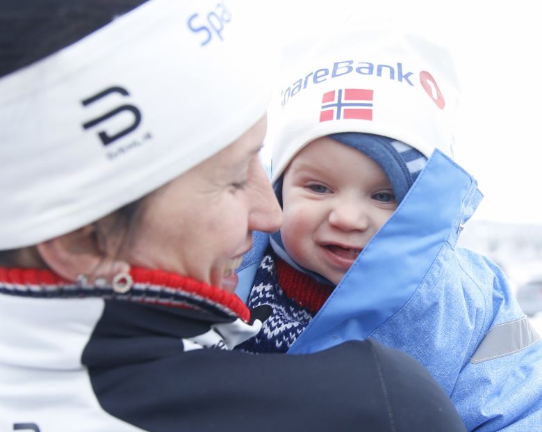 Marit Bjorgen Borre Lundberg Et Marius