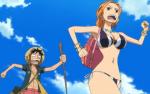 Luffy_and_Nami_Running_From_Danger