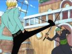 sanji e zoro alla fine combattono