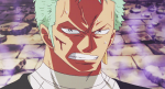 zoro angry