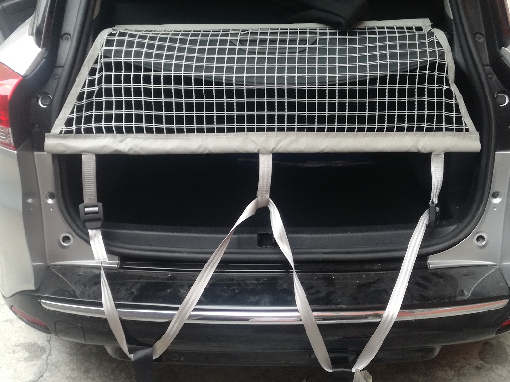 Rete Bagagliaio Auto 110x60 Cm - Elastica Con Ganci E Chiodi, Per SUV E